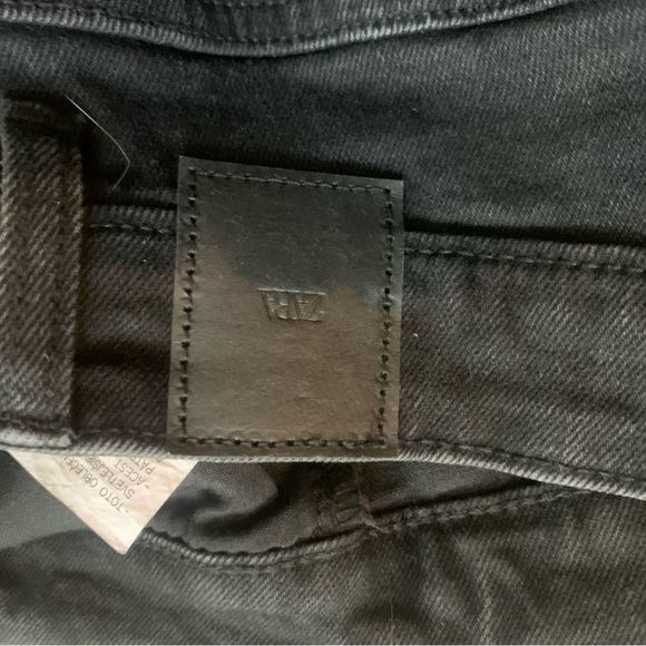 Zara Black Jeans‎ with 5 Buttons - Picture 7 of 12
